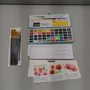 ARTISTRO 50 Color Watercolor Paint Set - Portable Paint Art Kit with Palette and Brush Pens - Travel Water Color Set for Adults, Professionals, Kids - Art and Painting Supplies - Gift Idea