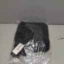 CzzzyL Womens Flutter Long Sleeve Smocked Tiered Nursing Dress for Breastfeeding with Pockets (Large, Black-09)