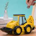 FUYU Cartoon Excavator Piggy Bank Coin Bank Money Box Home Decor
