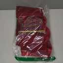 Ganeen 4 Pcs 18 Inch Velvet Christmas Stockings Plush Christmas Stockings Set for Fireplace Mantel, Xmas Tree Hanging Ornaments for Home Festive Decorations (Red)