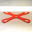 Mercer Culinary M18931 Board Buddyz, 12 Inch x 18 Inch, Red