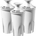 Improvedhand Water Filter Replacement Compatible with Brita Water Pitchers and Dispensers OB03, Classic 35557, Mavea 107007 and More, Pack of 3