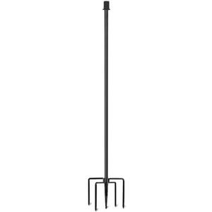 Smart Bird Feeder Pole Stand  Upgraded Wide & Sturdy Metal Design for Outdoor Use | Compatible Only with Feathersnap Smart Feeders