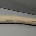 Sunolga Door Draft Stopper Blocks Hot and Cold Air with Removable Washable Cover for Bottom of Door, All-Season Seal for Noise, Light, Wind, Door Sweep for Gaps Up to 3", Home Essentials, 36", Black