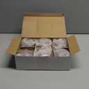 Vercraft 6 Pcs Burgundy Glass Christmas Ornaments, Mercury Vintage Christmas Ball Ornaments Red Rustic Hanging Hand Blown Glass Balls for Home Xmas Tree Birthday Party Holiday Wedding Decor, 2.36 Inch