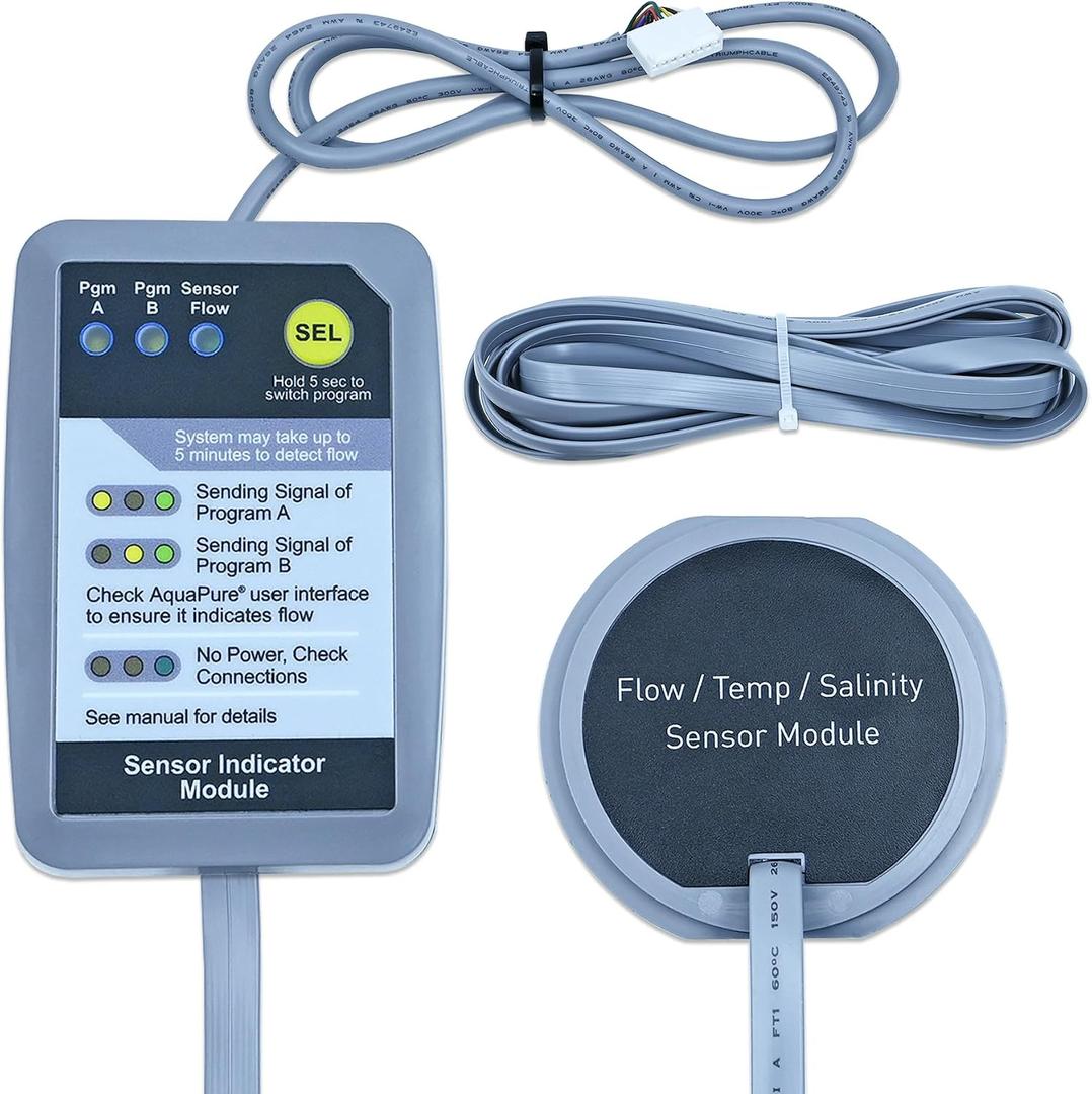 R0452500 16-Feet Port Sensor Replacement Kit Compatible with Zodiac Jandy PureLink AquaPure Water Purification Systems PLC1400, PLC700, APURE1400, APURE700, FSOFT1400