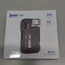 WUBEN G5 Rechargeable EDC Flashlight, Powerful RGB Flashlights, 400 Lumens Portable Flat Mini Flashlights, Waterproof Multi-Mode Magnetic Small Keychain Flashlight for Camping, Emergency (Green)