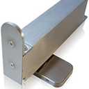NHN Model: PDC103W-S SSS - Hydraulic Self Closing Concealed Door Closer for Wooden & Steel Doors (Hold Open 90degree) … (Hold Open/Max. Door Width 37 3/8 in.)