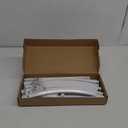 Wokceer Wedding Arch Backdrop Stand 8 FT Metal Arch Backdrop Stand for Wedding Ceremony Birthday Party Bridal Shower Floral Balloon Arch Decoration (White)