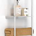 Towel Racks for Bathroom, 3 Tier Towel Rack with Shelf and Towel Bar, Wall Mounted Towel Rack, Towel Storage and Organizer - Brushed Nickel