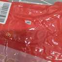 Football Shirts for Girls Boys Game Day Shirt Softball Season Kids Tee Print Short Sleeve Top (Red)