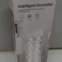 Portable Small Humidifier Dual Nozzle - Large Cool Mist Humidifiers Double Spray Ports, Water Shortage Protection, Ultra-Quiet, Mini Humidifier for Bedroom Plants Office Car Travel (Crystal Lamp)