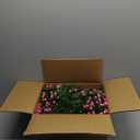 Artificial Boxwood Topiary Ball Tree 24" with Ground Spike, Set of 2 Artificial Boxwood Bushes for Faux Shrubs, Fake Evergreen Faux Plant for Indoor Outdoor Porch Garden- UV Resistant  Fade-Proof