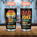 Father's Day Gifts for Dad from Daughter/Son, Best Dad Ever Tumbler, Dads Birthday Gifts, First Time Dad Gift