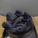 Cat Tree Tower with Metal Frame Hammock, 40'' Cat Trees for Indoor Cats Large Adult, Cat Towers with Scratching Post, Cats Condo Furniture with Cloud Top Perch, Cats Climbing Tower for Kittens(Grey)