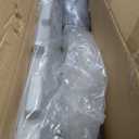 Cooling Elevated Dog Bed for Large Dogs Indoor Outdoor, Raised Acrylic Pet Cot with Breathable Mesh & Plush Washable Mat, Easy to Clean