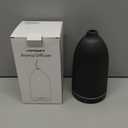 URPOWER 100ML Essential Oil Diffuser Ultrasonic Cool Mist Humidifier with 7 LED Lights, Timer & Auto-Off Quiet Aromatherapy Scent Diffuser for Home Bedroom Office Relaxation (Striped Black)