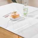 Leffora Clear Table Cover Protector 40 x 66 Inch, 1.5mm Vinyl Desk Cover