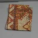 Boho Bohemia Style Orange Table Runner, Country Rustic Farmhouse Magical Abstract Print Pattern for Home Kitchen Table Decor Dining Coffee Room Garden Party Decor 13x36''