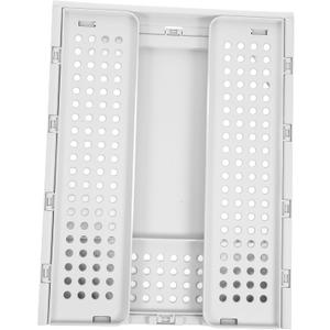 MAGICLULU 1pc Type Clothes Storage Box Organizer Pulling Storage Container Stackable Ventilated Design, Count of 4
