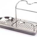 OXO Good Grips Stainless Steel Sink Caddy, Gray