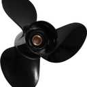 13 1/4x17 Boat Propeller Aluminum Prop fit Suzuki Outboard Motos DF70/80/90/100/115/140HP, 3 Blades15 Spline Tooth,OEM Parts 