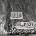 Hleelomi Collapsible File Box with Lid & Plastic Slide  Hanging Document Organizer for Office/Home, 14.96x12.6x10.83 Inch,Decorative Home File Bin,Black, 1 Pack (No Folders Included)