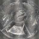 Plasticpro 6 Sectional Round Plastic Serving Tray/Platter (4, Clear)