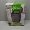 Hunter Recirculating Utility Heater with Thermostat, One Size, Black