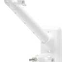 Holicfun 2-in-1 Wall Mount for Ring, Arlo, and Cameras & Solar Panels with 1/4"-20 Screw Hole - White