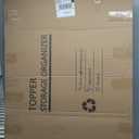 No-installation HDPE Washer Dryer Countertop Washer and Dryer Topper Covers for The Top Laundry Countertop Laundry Room Organization No Water Leakage,Pink