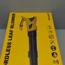 Cordless Leaf Blower Compatible with Dewalt 20V Max Battery, 500CFM/150MPH Electric Leaf Blower Cordless, 5 Speed Modes, Battery Powered Blowers for Lawn Care, Yard (Tool Only)