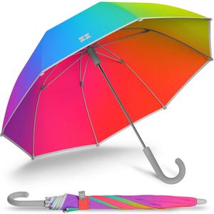 Weatherman Umbrella for Kids - Kids Umbrella Girls Boys Toddlers Child - Soft Edges, Pinch-Proof, Comfortable Grip Design - Lightweight, Stick, Durable Travel Kids Outdoor Umbrella Going to School, Park & Beach
