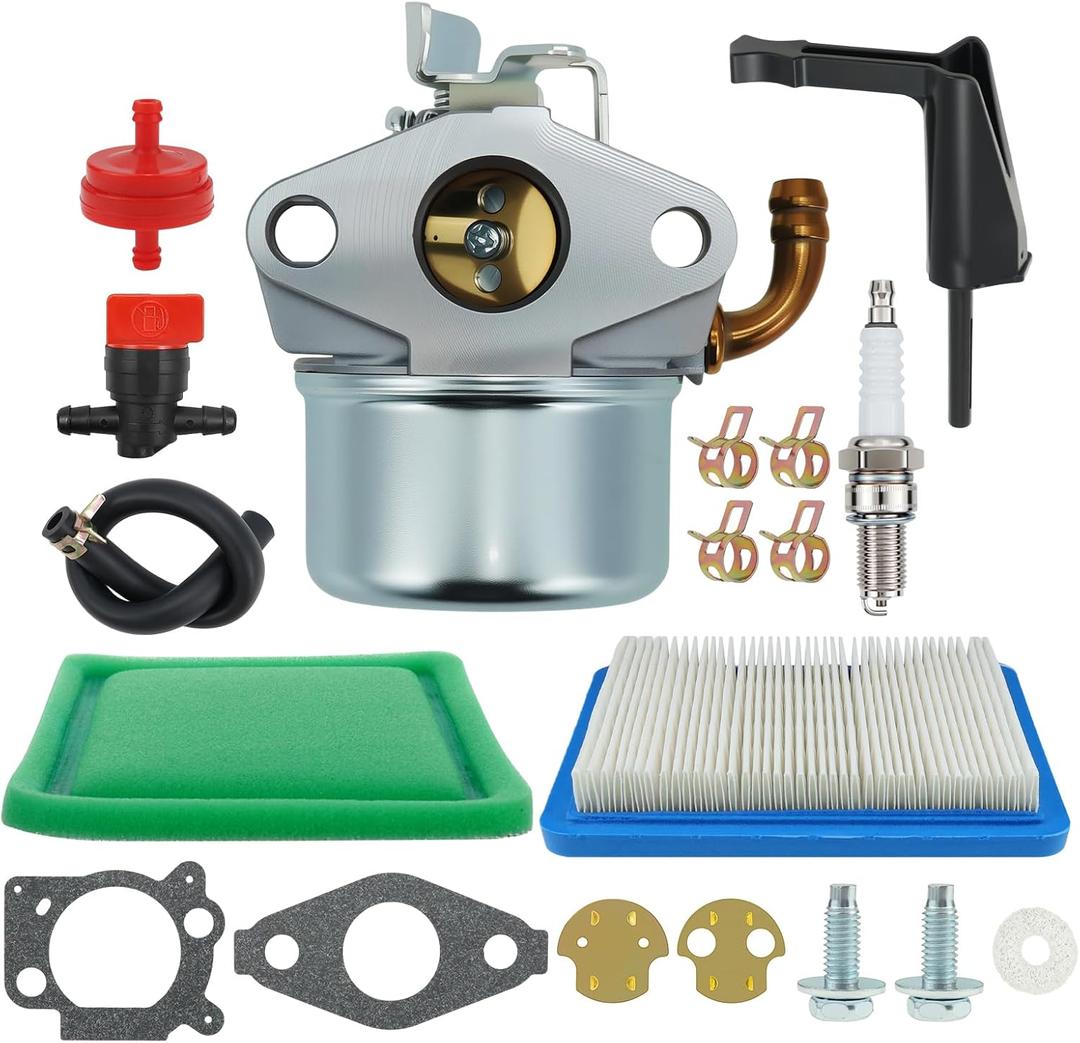 591299 Carburetor for Briggs and Stratton Intek 206 5 5.5 6 6.5 HP Engine 798653 591299 791077 697354 798650 696981 698860 698474 790290 698859 795069 Lawn Mower Carb with Air Filter