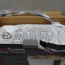 Mueller UltraToast Full Stainless Steel Toaster 4 Slice, Long Extra-Wide Slots for Bagels and Waffles, 6 Browning Levels, LED Display, Cancel/Defrost/Reheat Functions & Removable Tray, Kitchen Gadgets