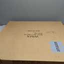 Henn&Hart 32" Wide Round Coffee Table in Natural Black, for Home, Living Room, Bedroom, Entertainment Room, Office