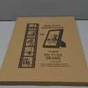 TWING Gold Picture Frames 11x14 Inch 1 Pack,Ornate Vintage Photo Frame for Wall,Display 8x10 Pictures with Mat or 11x14 Without Mat,Rustic Gold