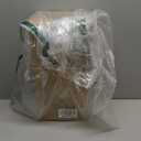 QEEIG Floating Shelves for Wall Bathroom Shelf Bedroom Kitchen Living Room Hanging Book Shelves Small Farmhouse Decor 16 inch Set of 3, Rustic Brown (015-BN3)