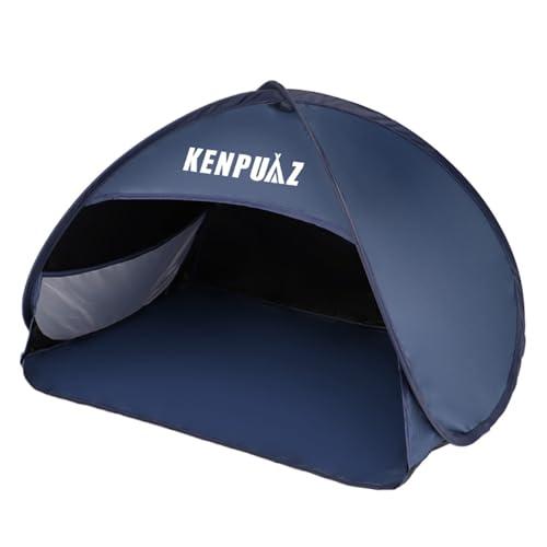 Head Pop-Up Canopy - Instant Shade Solution for Bed Canopies & Drapes (Deep Blue)