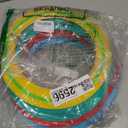 12 Pack Flying Disc 11 Inch Flying Ring Bulk for Backyard Beach Sport Outdoor Soft Discs for Beach Pool Backyard Camping Activities Sport Playing Toss Gift (Cyan,blue,yellow,red)