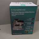CASABREWS MARENZA Espresso Machine with Built-in Grinder and Steam Wand