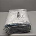 OMERAI Washable Rug 6'x9' Abstract Machine Washable Area Rugs for Living Room Ultra-Thin Non Slip Stain Resistant Modern Carpet for Bedroom Dining Room Office Kitchen (Brown)