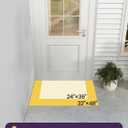 DEXI Front Door Mat Outside Entrance Floor Doormat 3x5 Colorful Floral, 36" x 60"