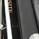 Genuine Leather Adjustable Piano Bench with Padded Cushion Seat Heavy Duty Wooden XHJ-7G (Black)