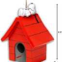 Spoontiques Snoopy Birdhouse - Garden Dcor - Hanging Novelty Decorative Bird House for Yard, Garden Decoration, Outdoor Patio