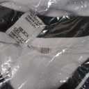 YWIES Plain Basketball Jersey, Blank Team Uniform, Hip Hop Hipster Short Sleeveless Active Shirts (Medium, White-black)