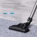 Eureka Bagless Canister Vacuum Cleaner, Lightweight Vac for Carpets and Hard Floors, w/Filter, Blue, Whirlwind NEN110B