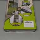 Iduontis Magnetic Screen Door - Fits Door Opening 36 x 82 in, Actual Screen Size 38"x83", Hands Free Mesh Partition,Heavy Duty Curtain Keeps Bugs Out, Frame Hook & Loop, Pet and Kid Friendly (Polyester-Black)