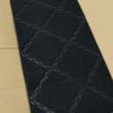 Stair Treads for Wooden Steps 15pcs - 8x30in Carpet Stairs Runner Indoor Non-Slip Stair Mats for Kids Elders and Pets (Cube Black)