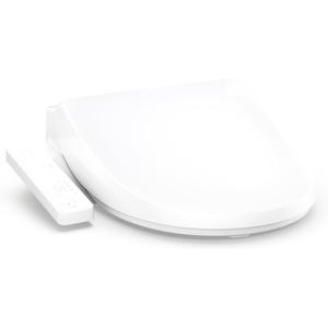 TOTO® WASHLET® S1 Electronic Bidet Toilet Seat with Instantaneous Water Heating, Round, Cotton White - SW2325#01